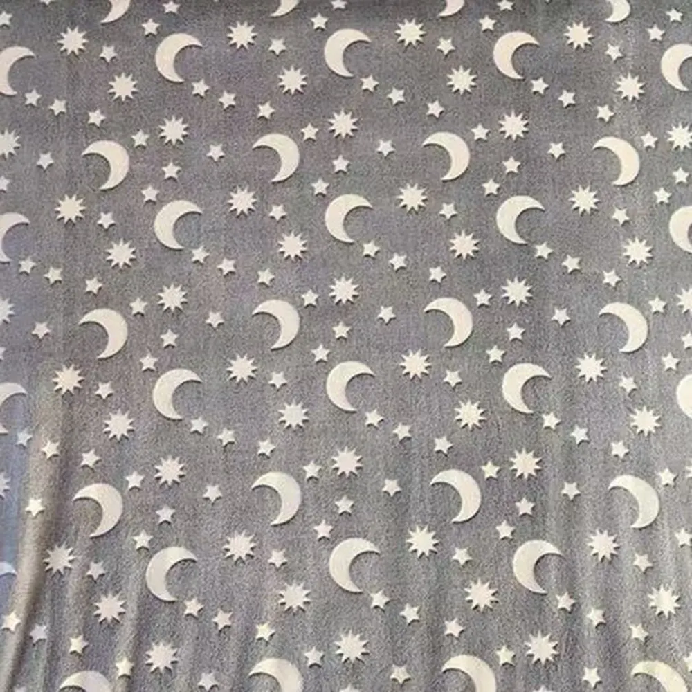glow in the dark flannel blanket