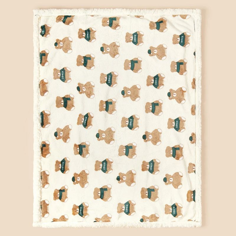 sherpa fleece blanket