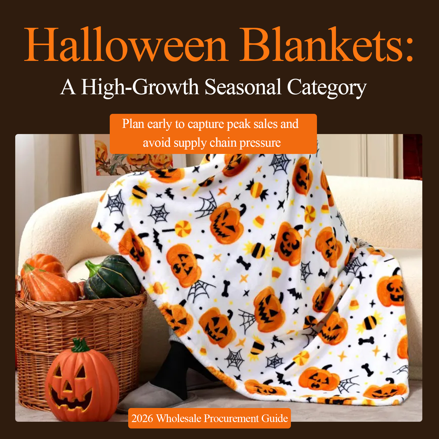 2026 Halloween Blankets: Complete Guide to Advance Wholesale Procurement