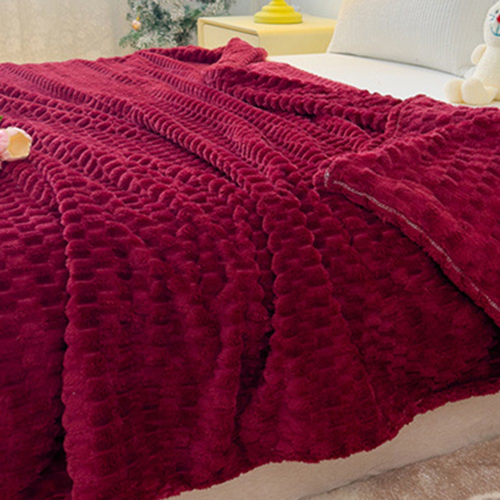 jacquard flannel blanket