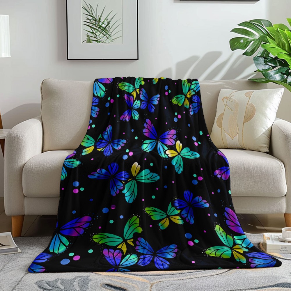 print flannel blanket