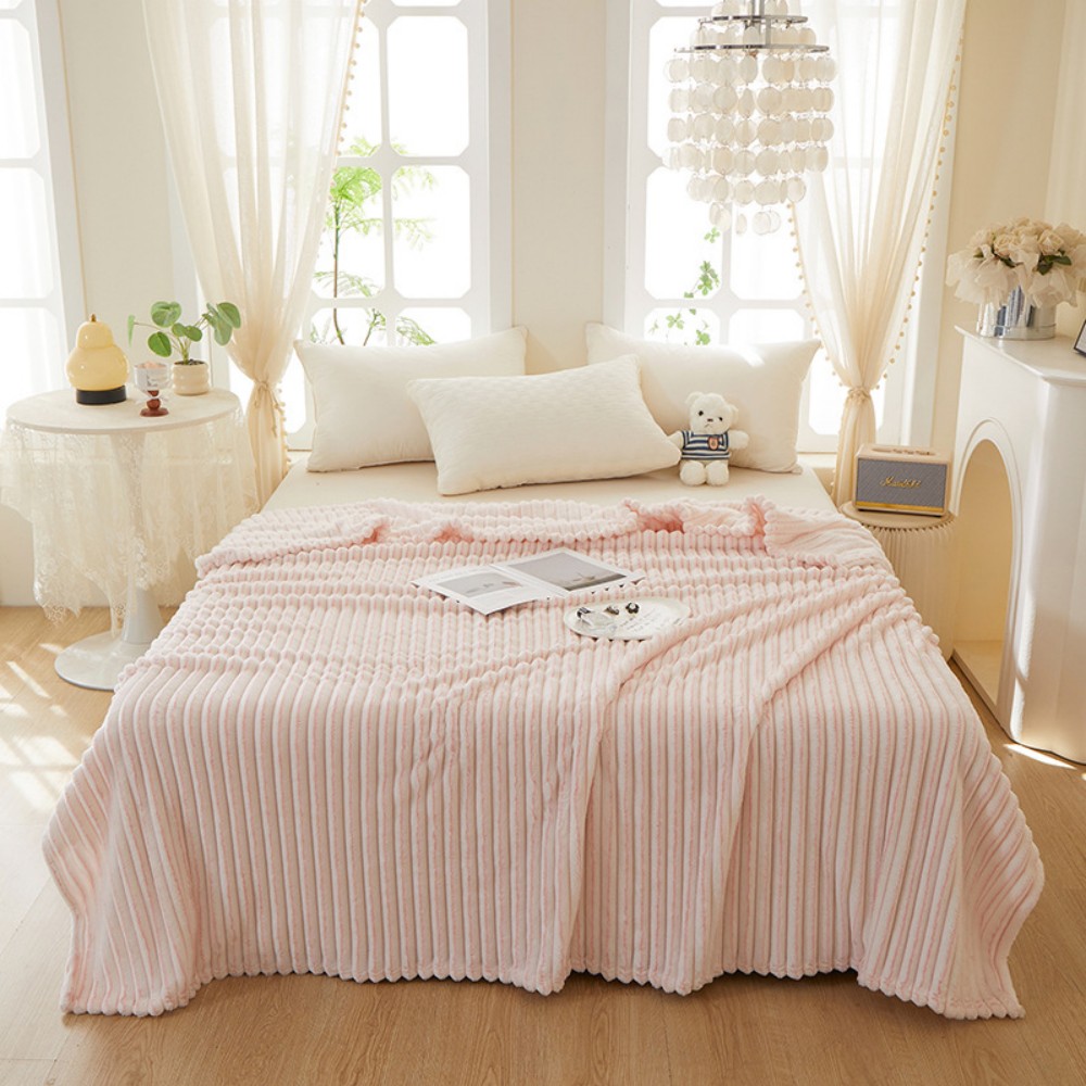 strip flannel blanket 1