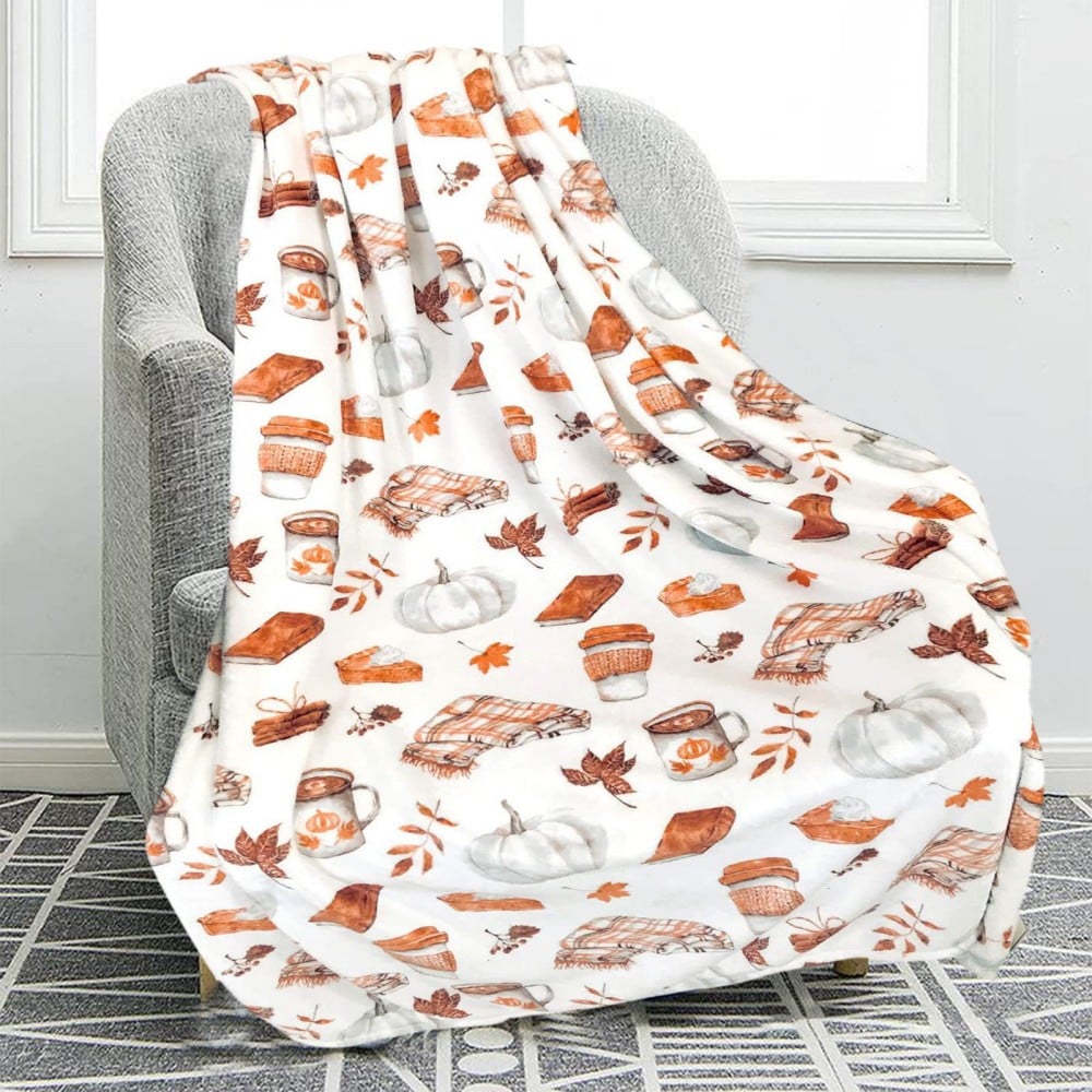 print flannel blanket