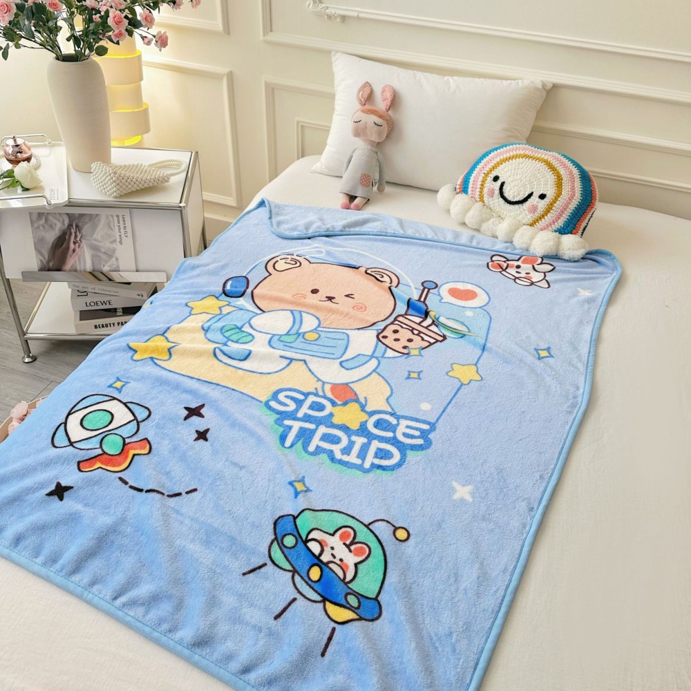 print flannel blanket