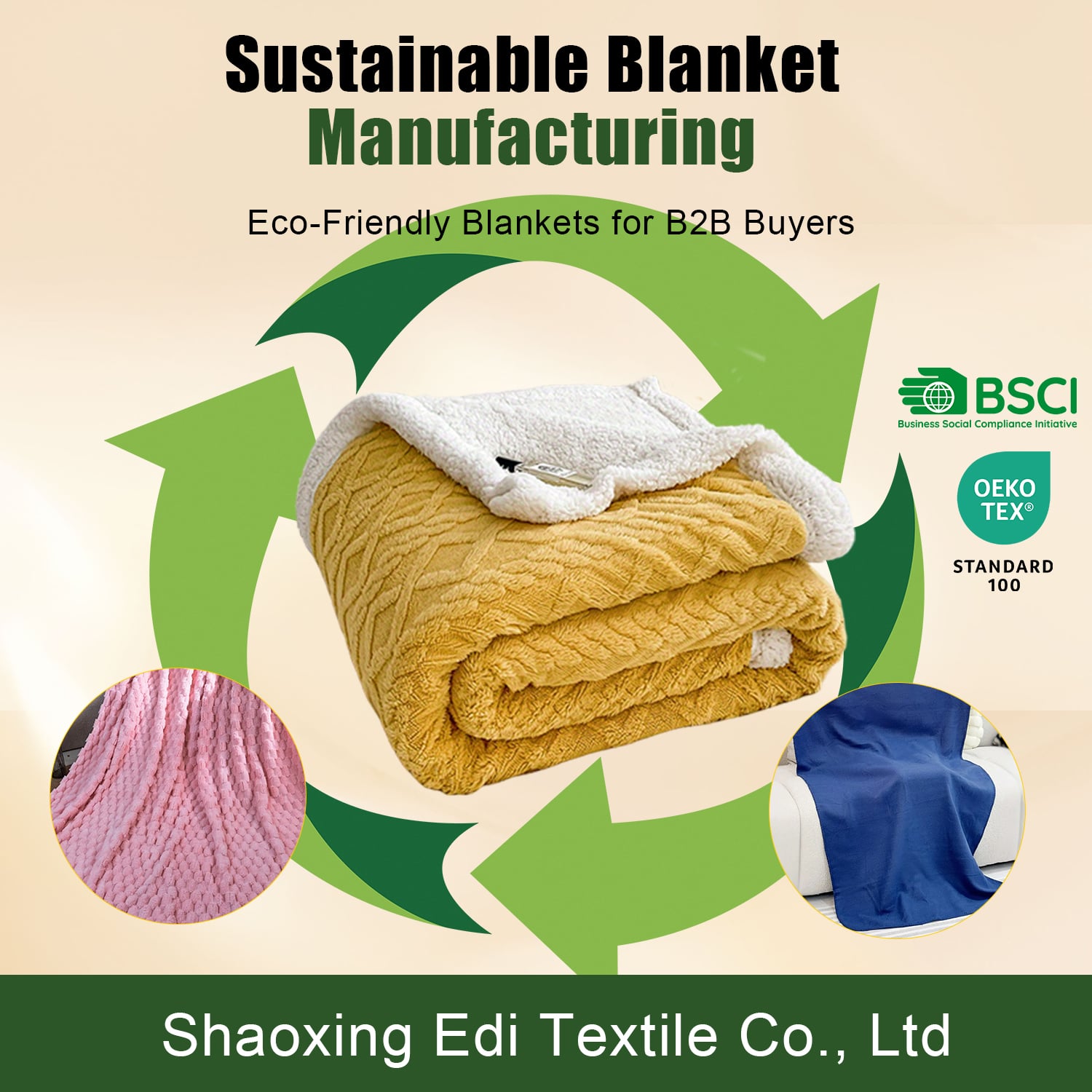 Sustainable Blanket Manufacturing: Our Eco-Friendly Blankets For B2B Buyers