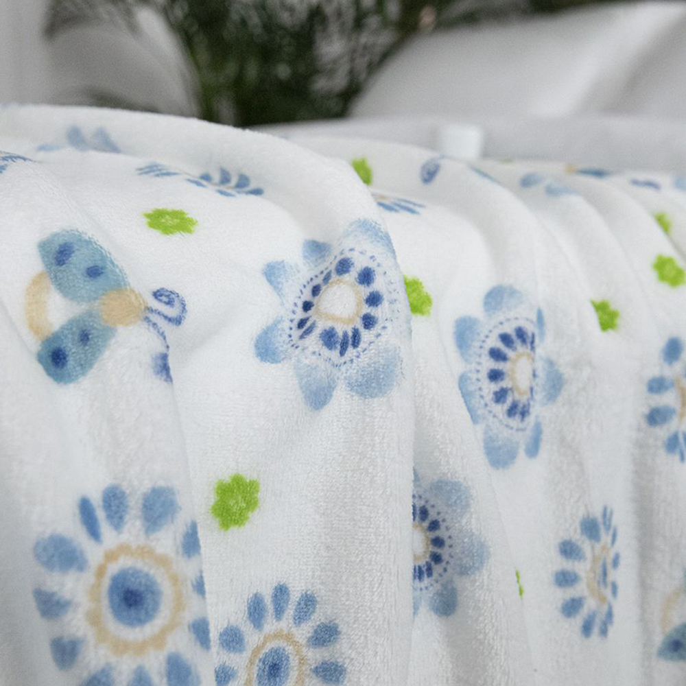 print flannel blanket