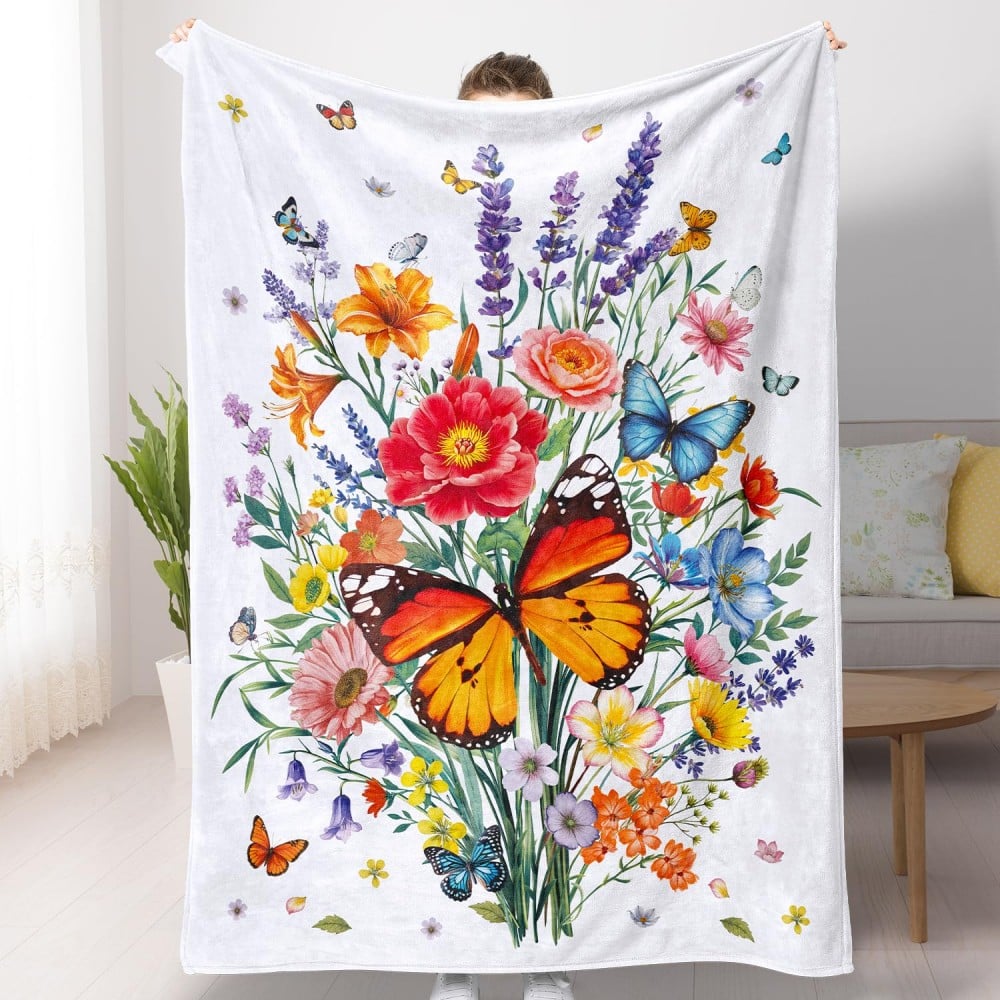 print flannel blanket
