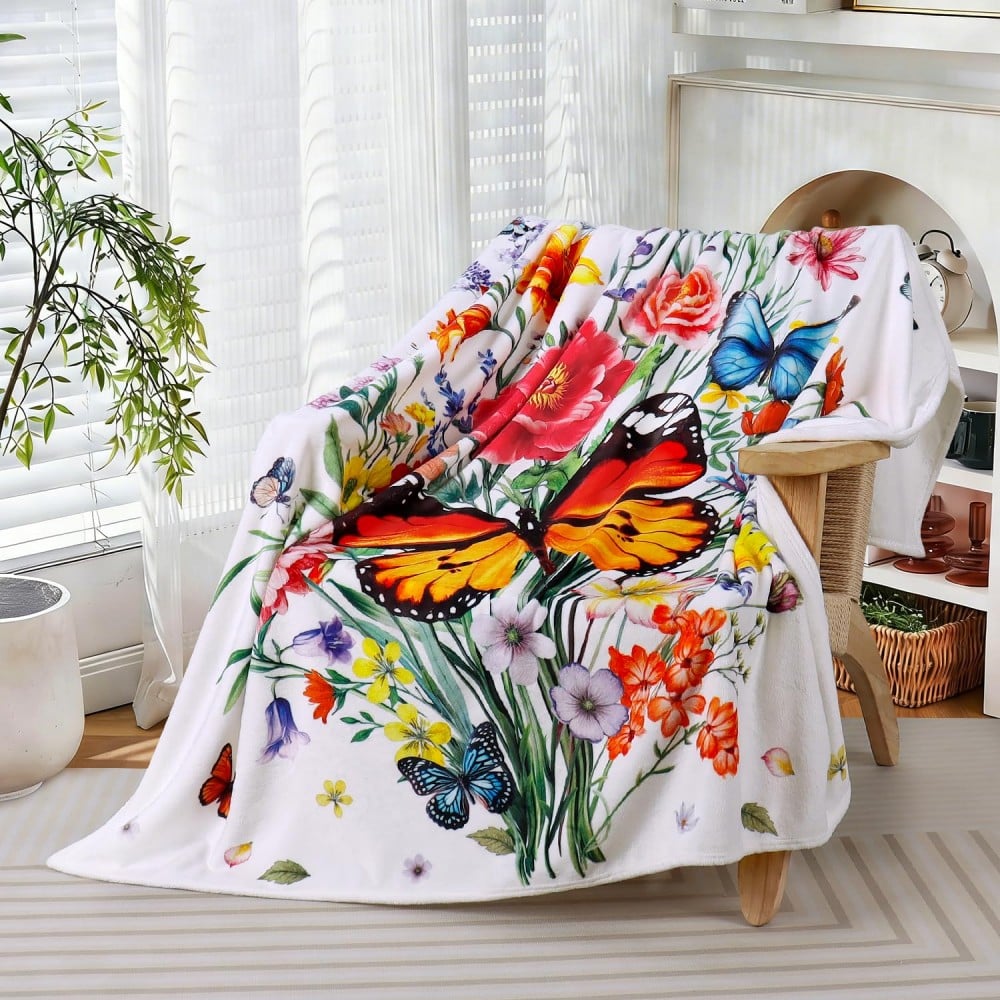 print flannel blanket