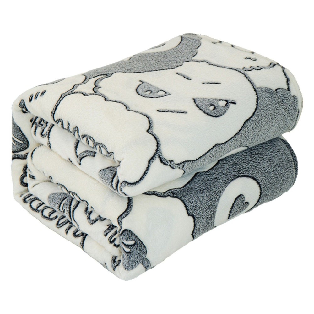 print flannel blanket