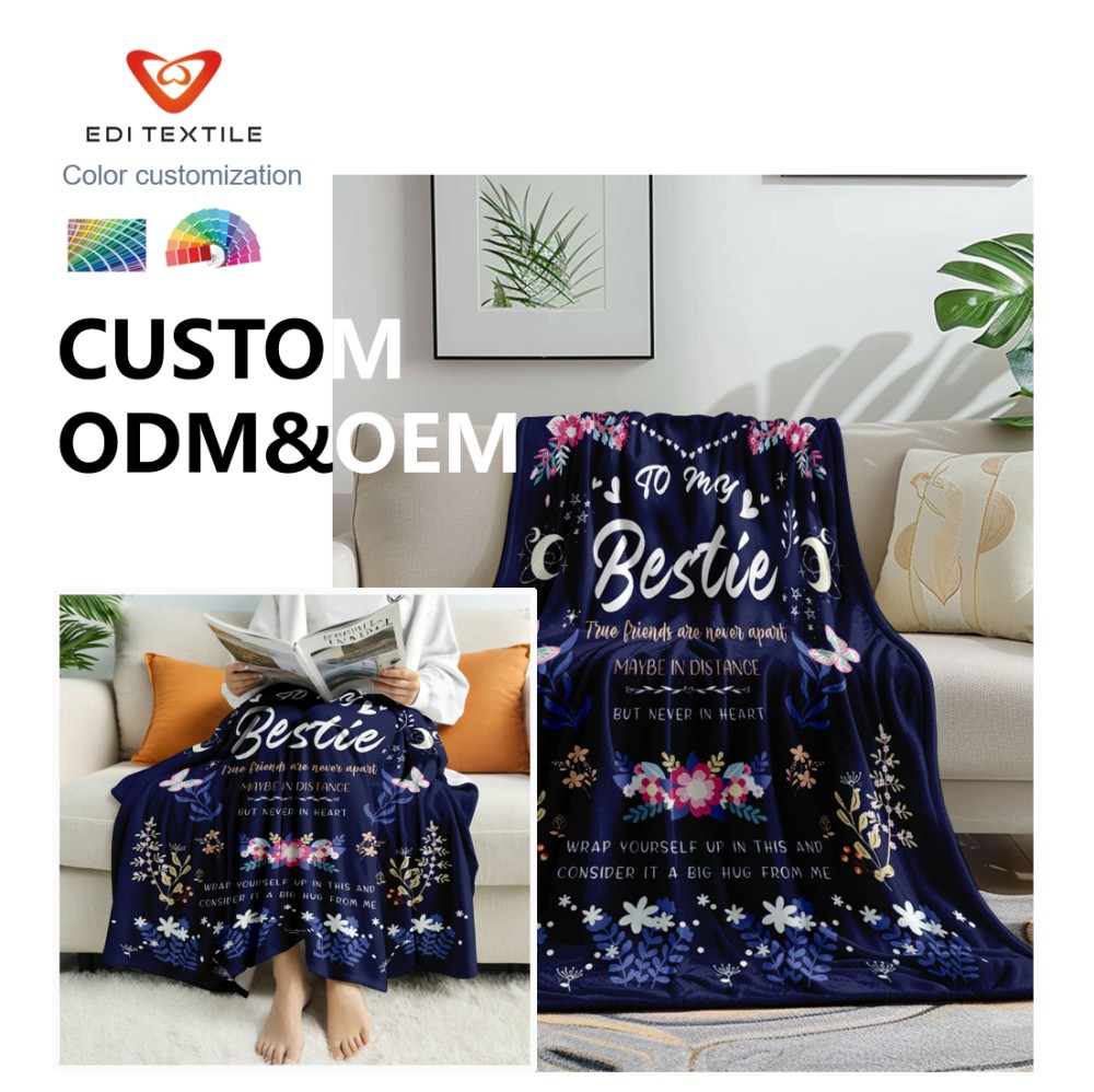 antipilling 100polyester printed flannel throw blanket for home sofa bedroom gift wholesale oem odm for global importers supermarkets bulk distributors-5