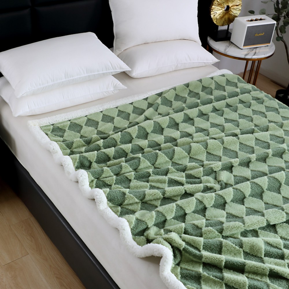 sherpa fleece blanket