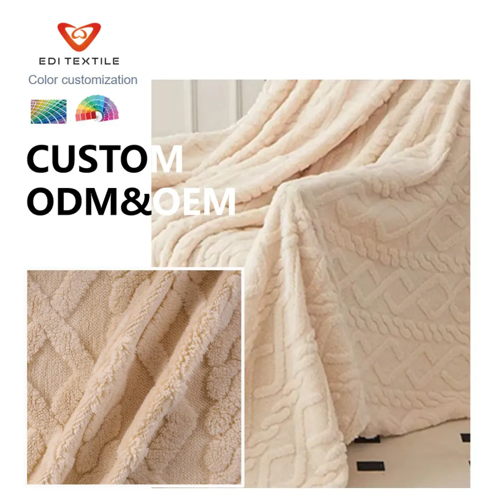 customizable pattern color size checkered printed sherpa blanket for b2b bulk orders-6