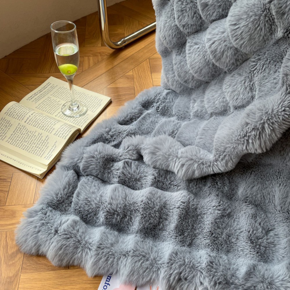 bubble flannel blanket