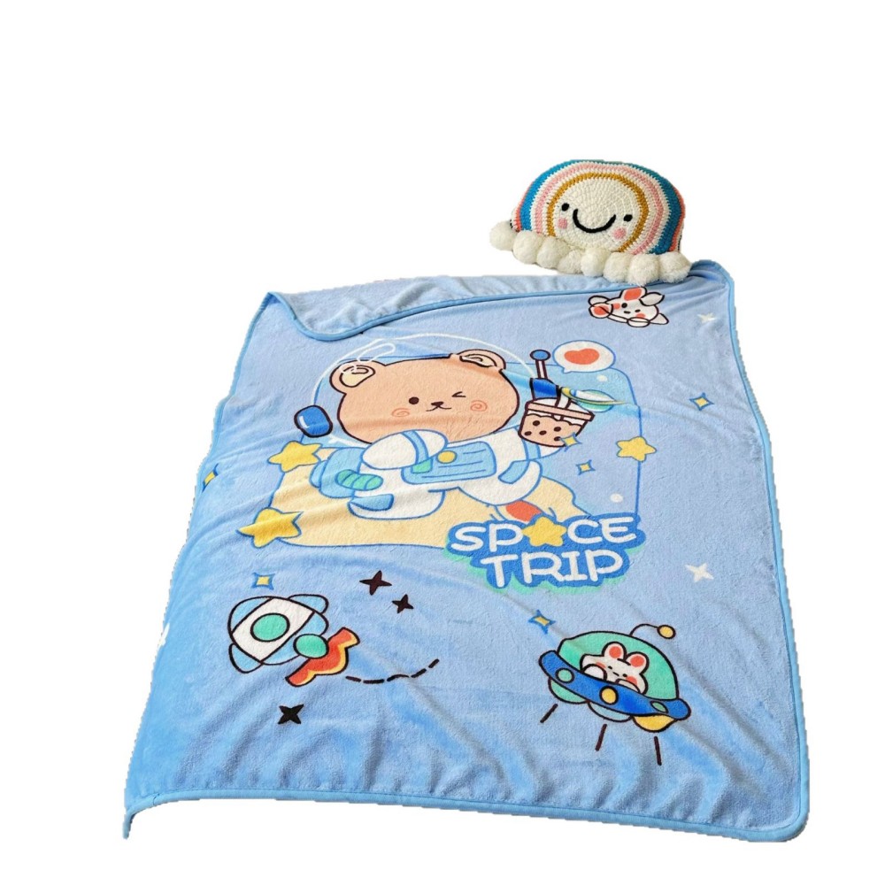 print flannel blanket