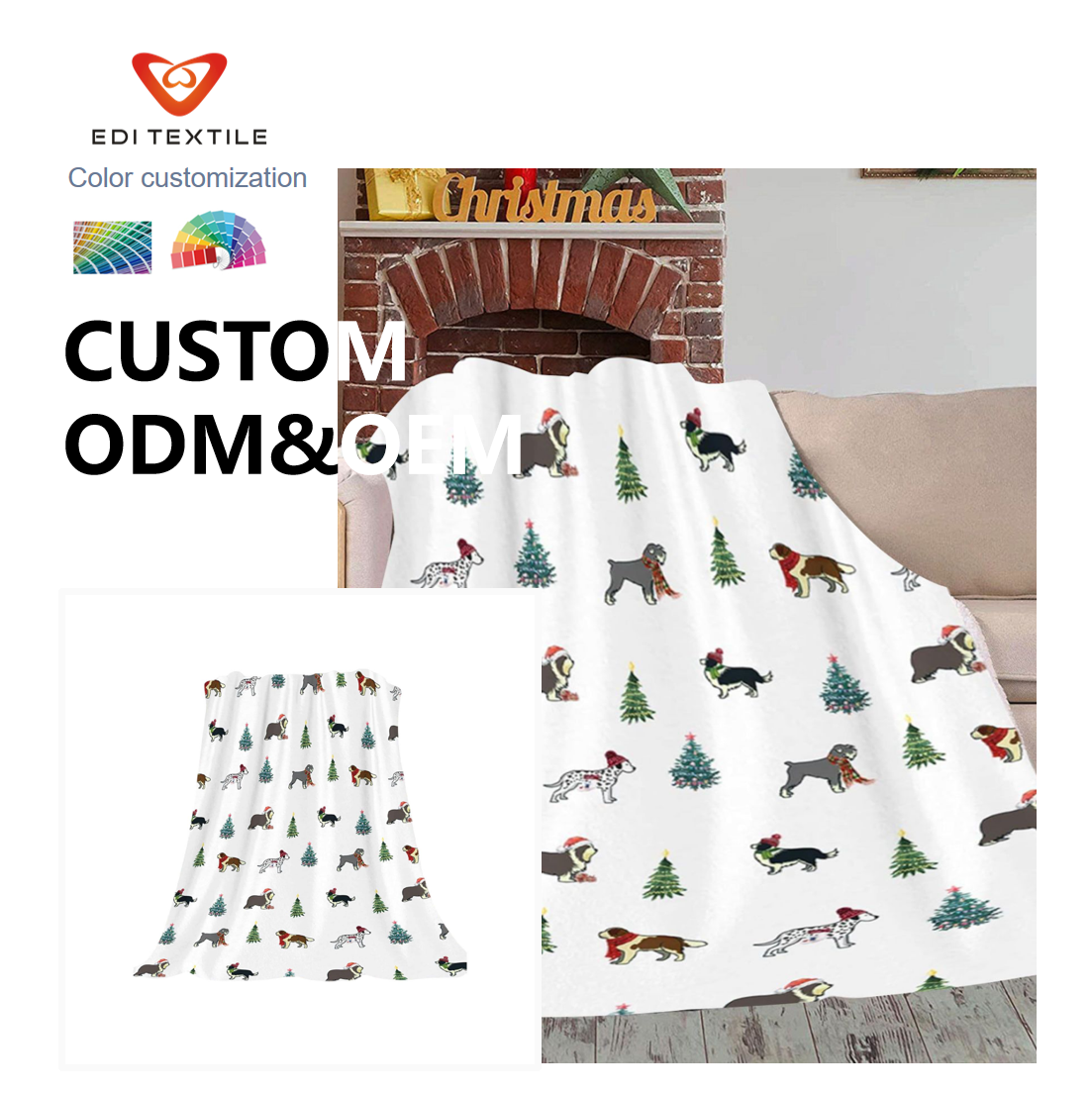 factory direct wholesale jacquard sherpa fleece throw blanket premium anti pilling thick warm plush blanket for chain supermarket home textile-2