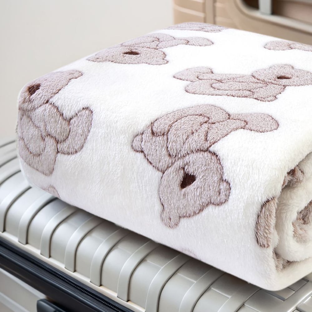 print flannel blanket