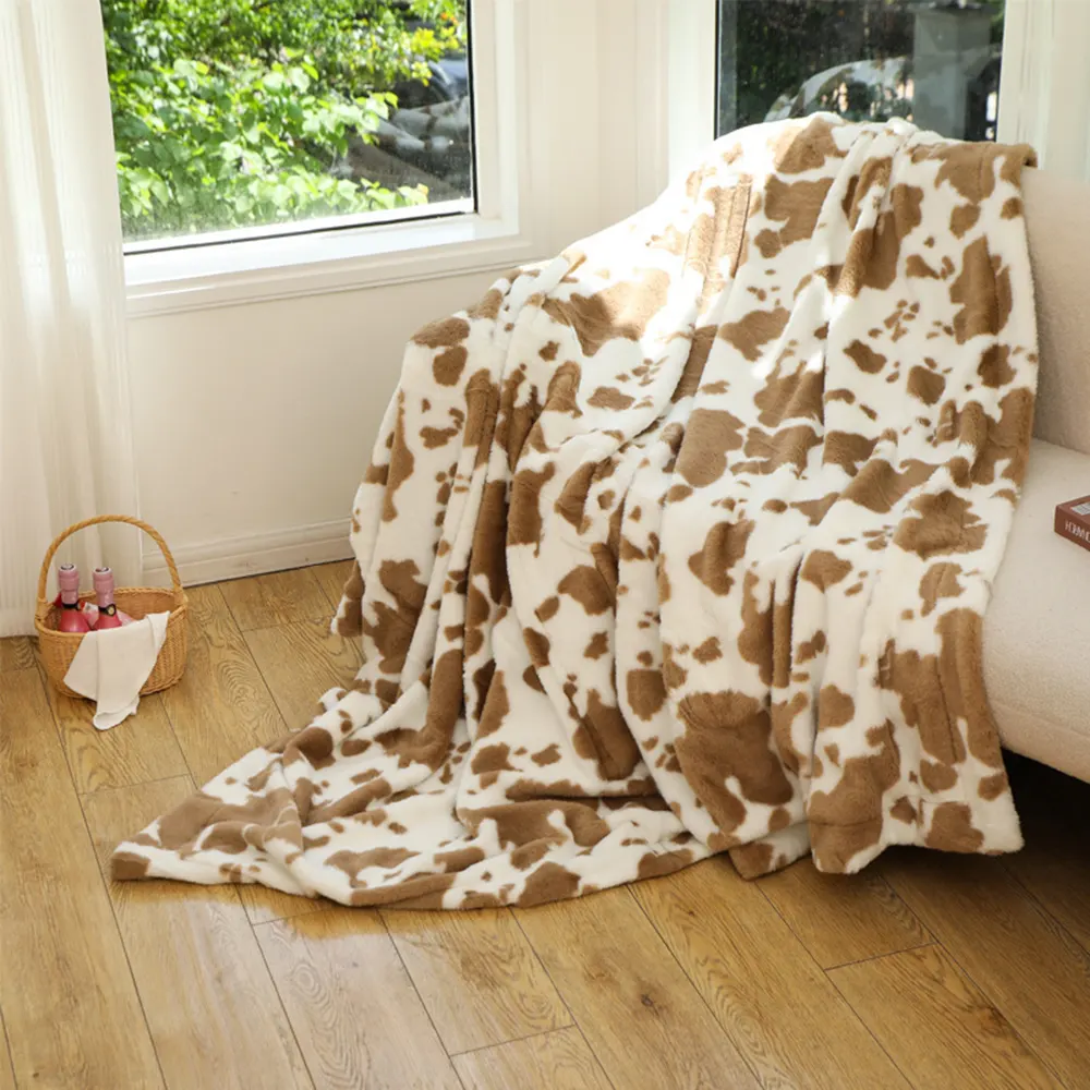 print flannel blanket