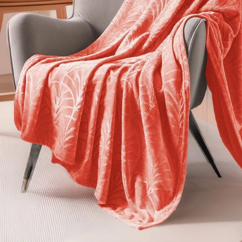 embossed flannel blanket