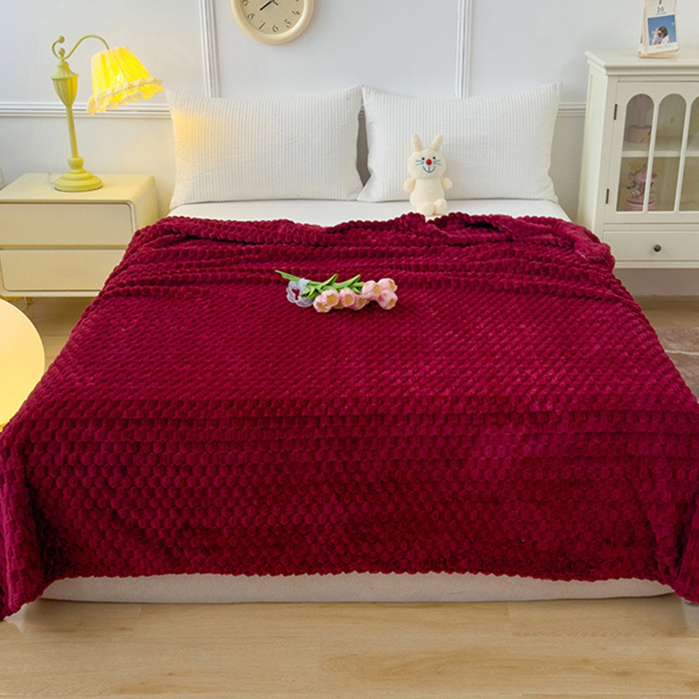 jacquard flannel blanket