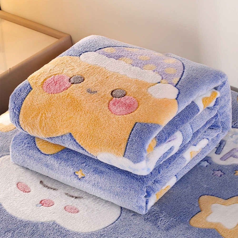 print flannel blanket