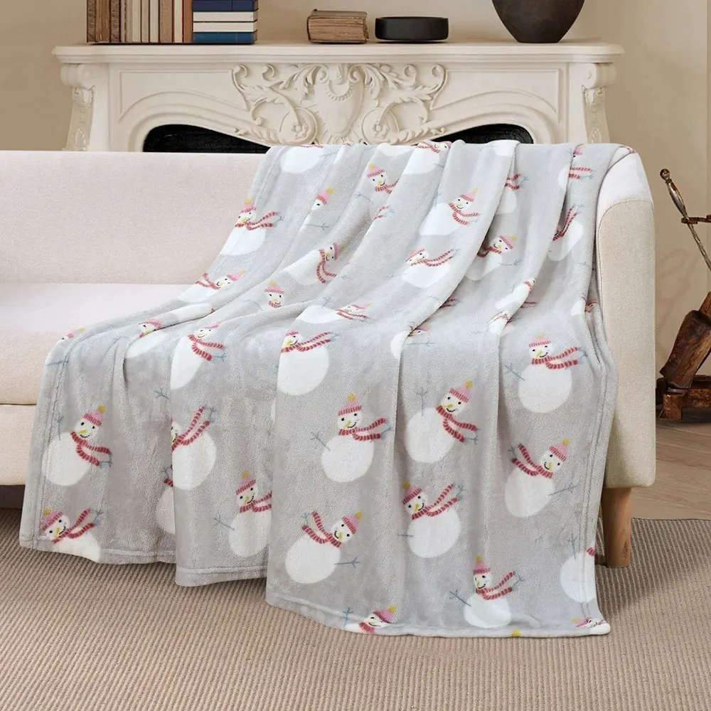 print flannel blanket