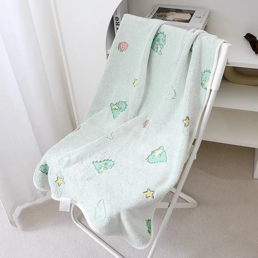 Children print flannel blanket