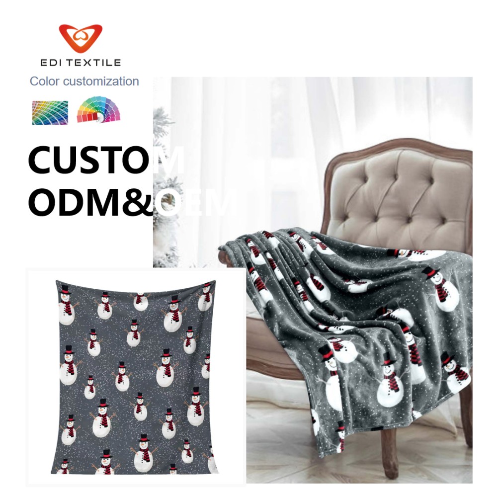 print flannel blanket