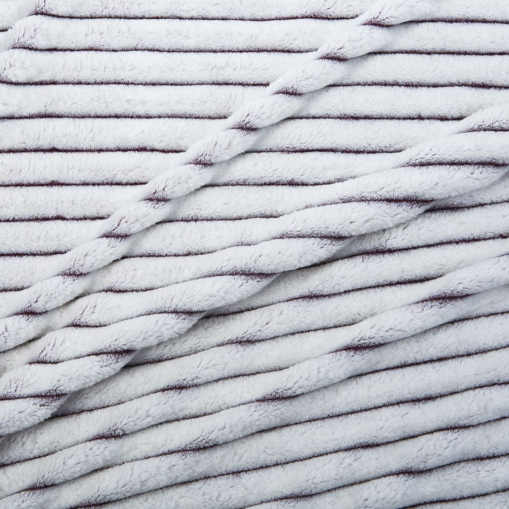 strip flannel blanket
