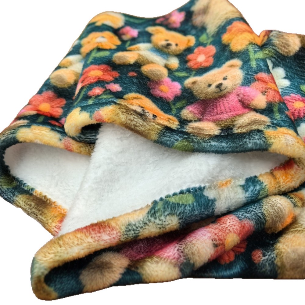 print flannel blanket