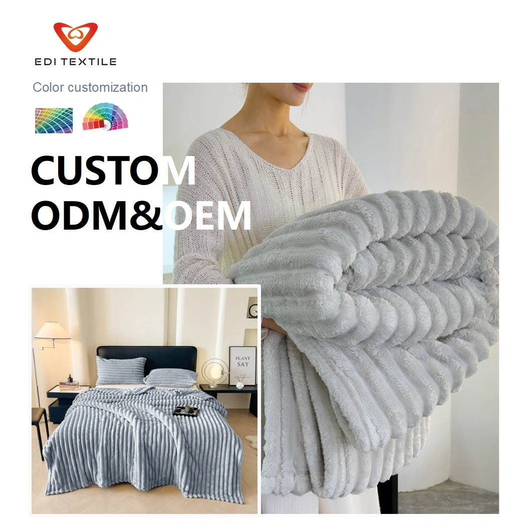 Stripes flannel blanket