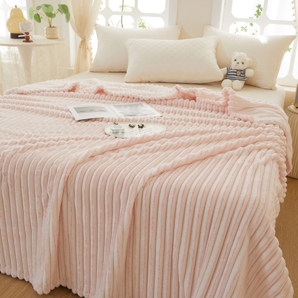 strip flannel blanket 1
