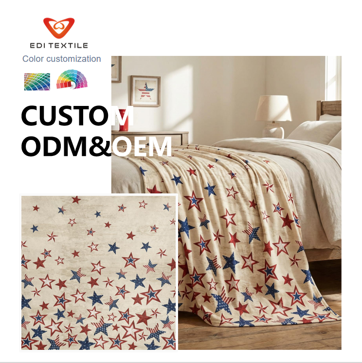 print christmas tree flannel blanket bulk  customizable throw for wholesaler  hotels-6