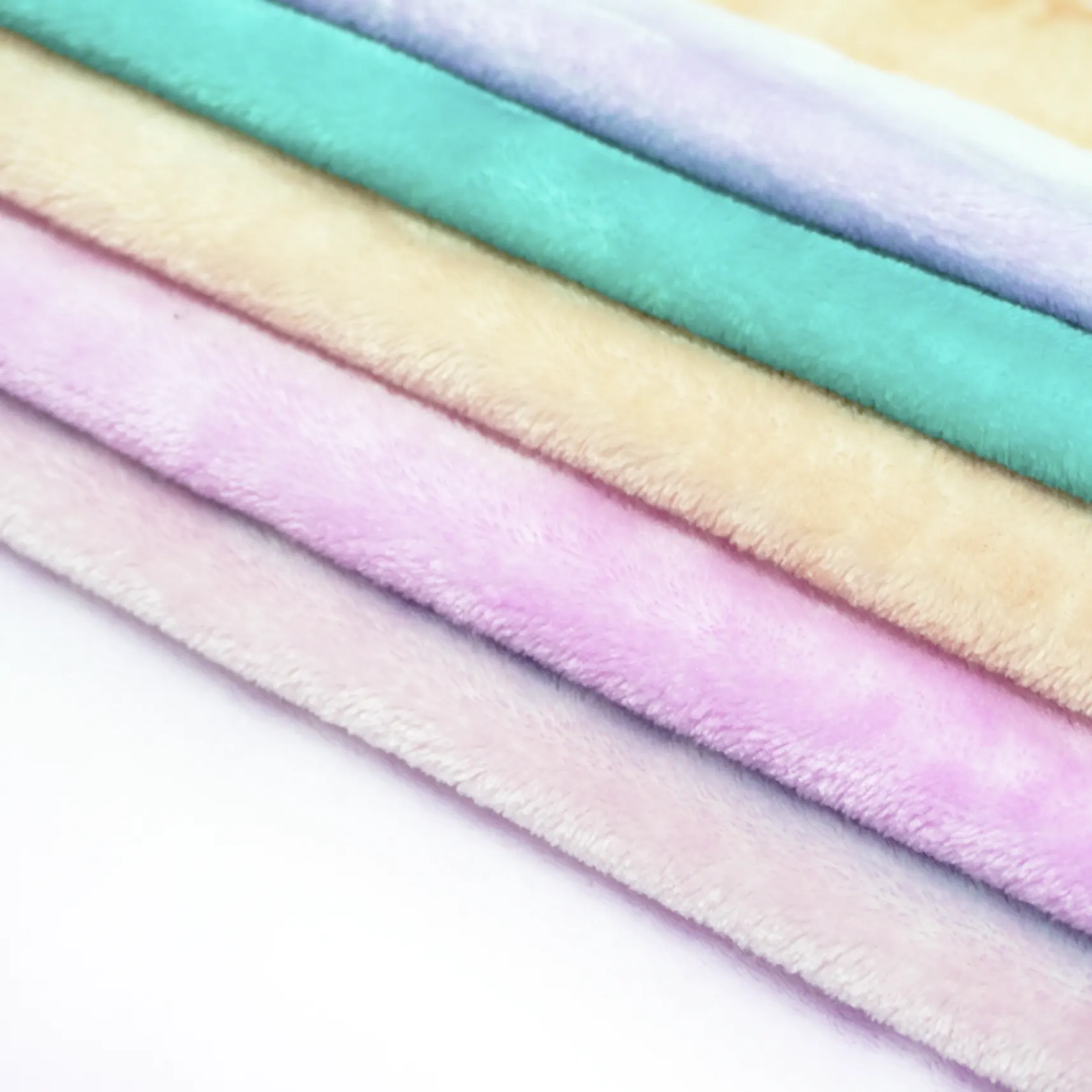 Colorful Printing Flannel Blanket details