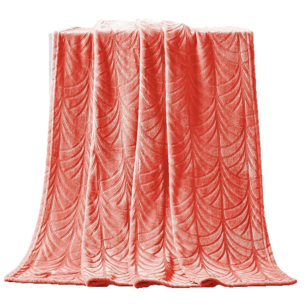 embossed flannel blanket