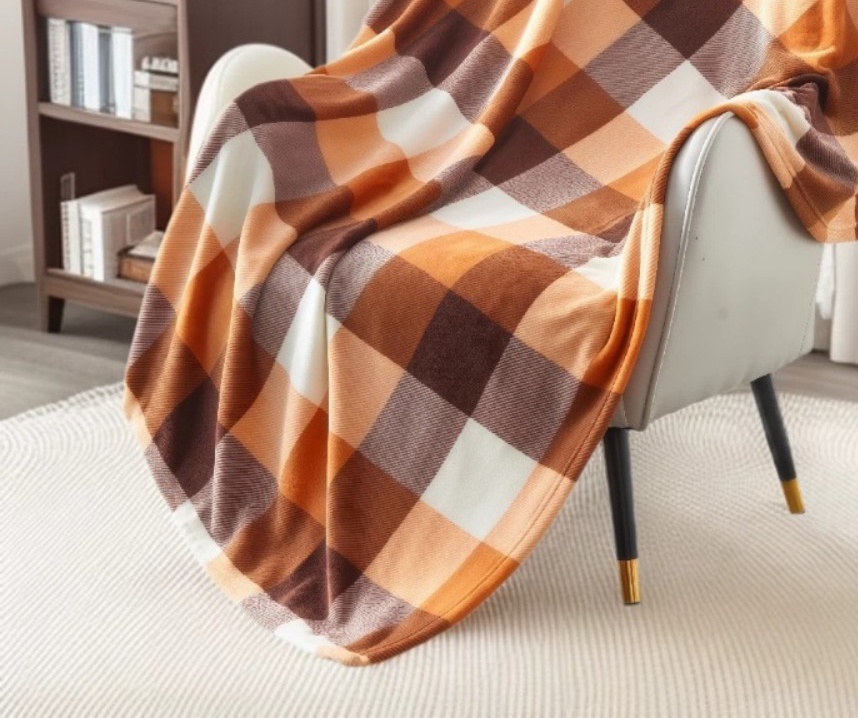 print flannel blanket