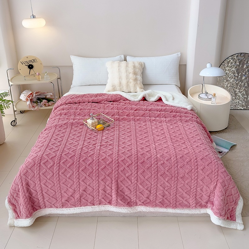 sherpa fleece blanket