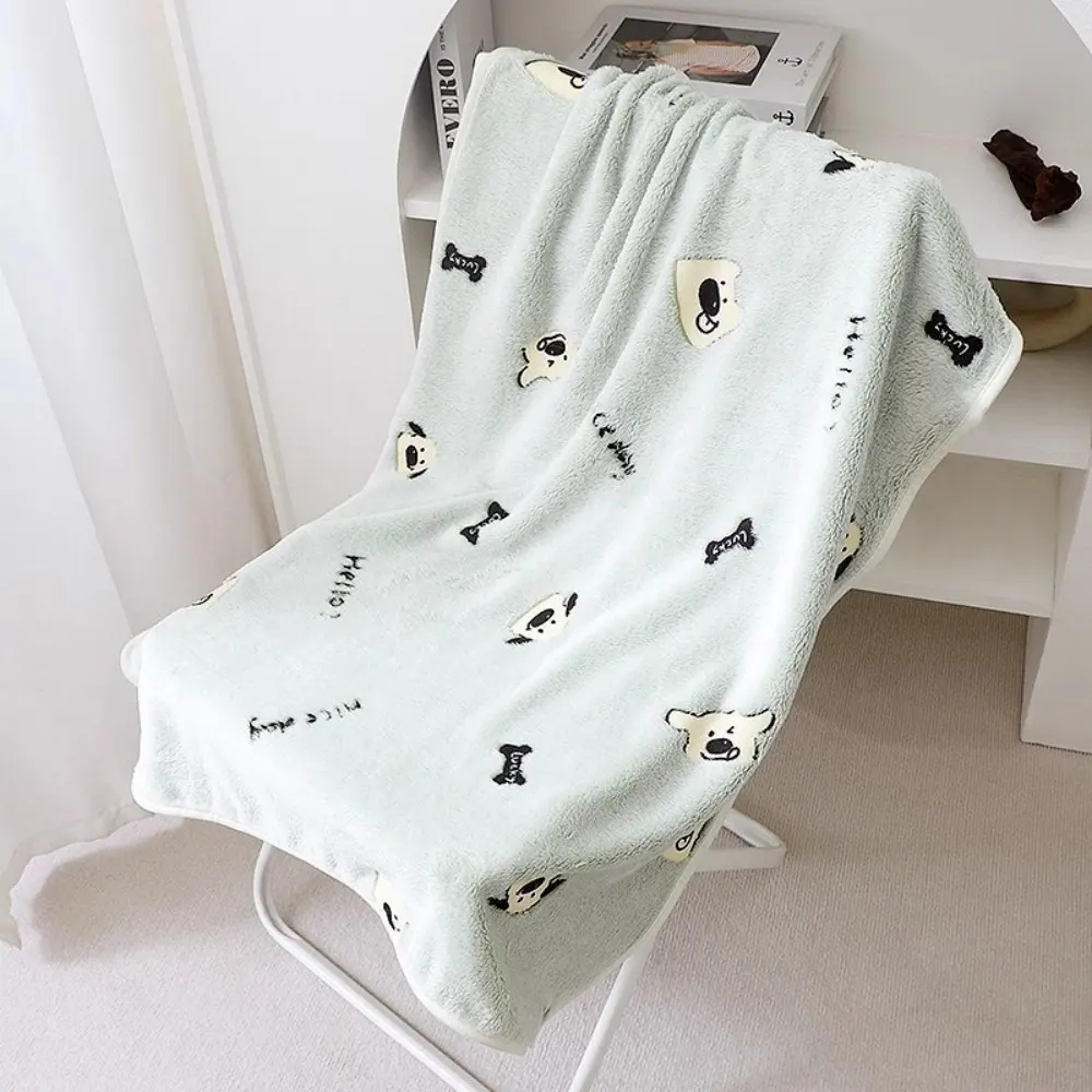 Children print flannel blanket