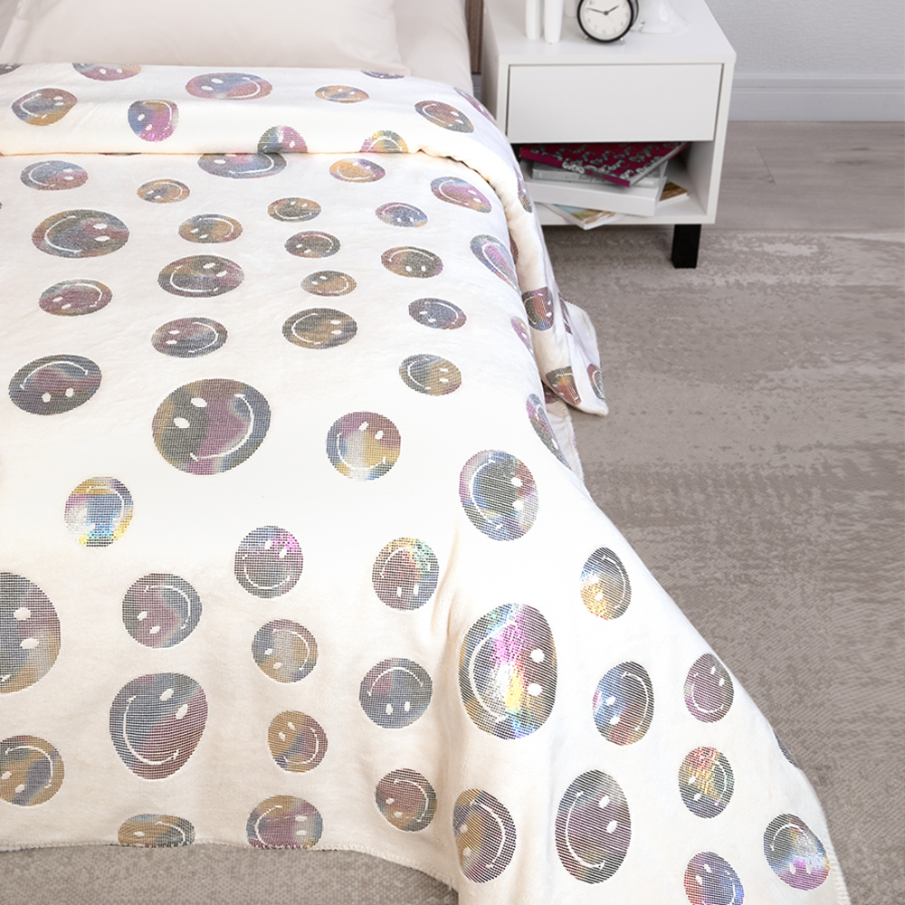 print flannel blanket