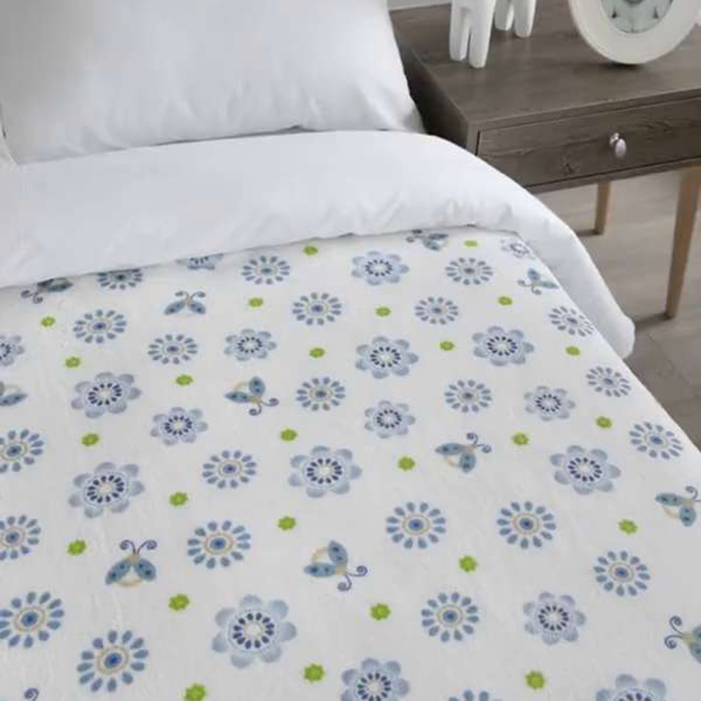 print flannel blanket