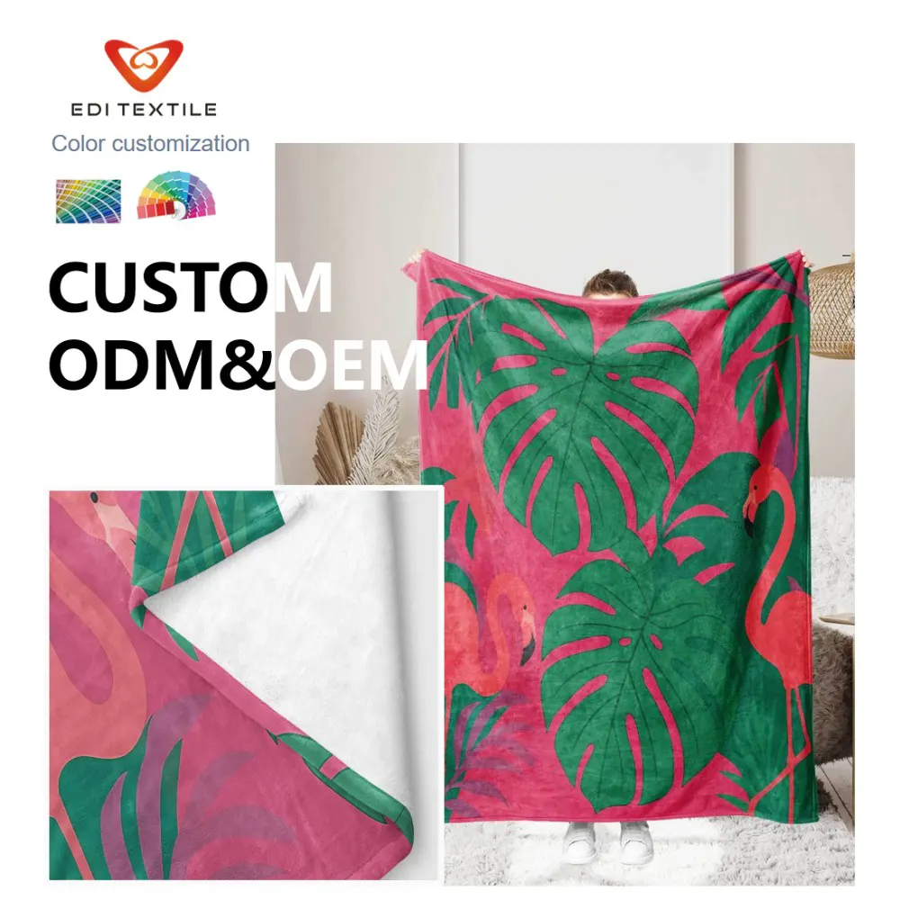 jacquard sherpa fleece blanket for home textile wholesalers chain supermarkets  global importers-6