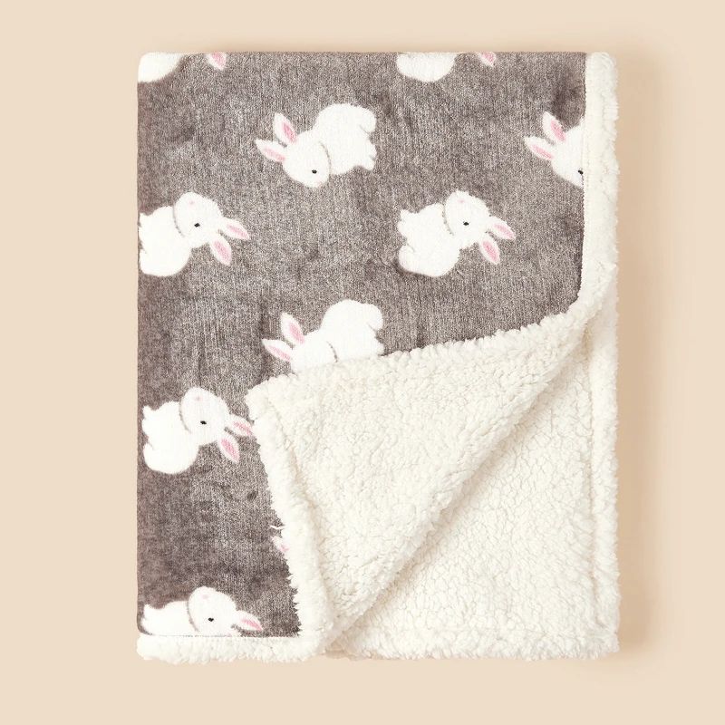 sherpa fleece blanket