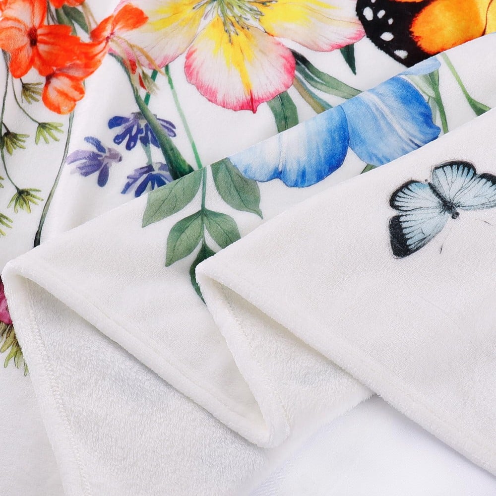 print flannel blanket