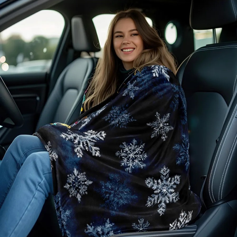 print flannel blanket