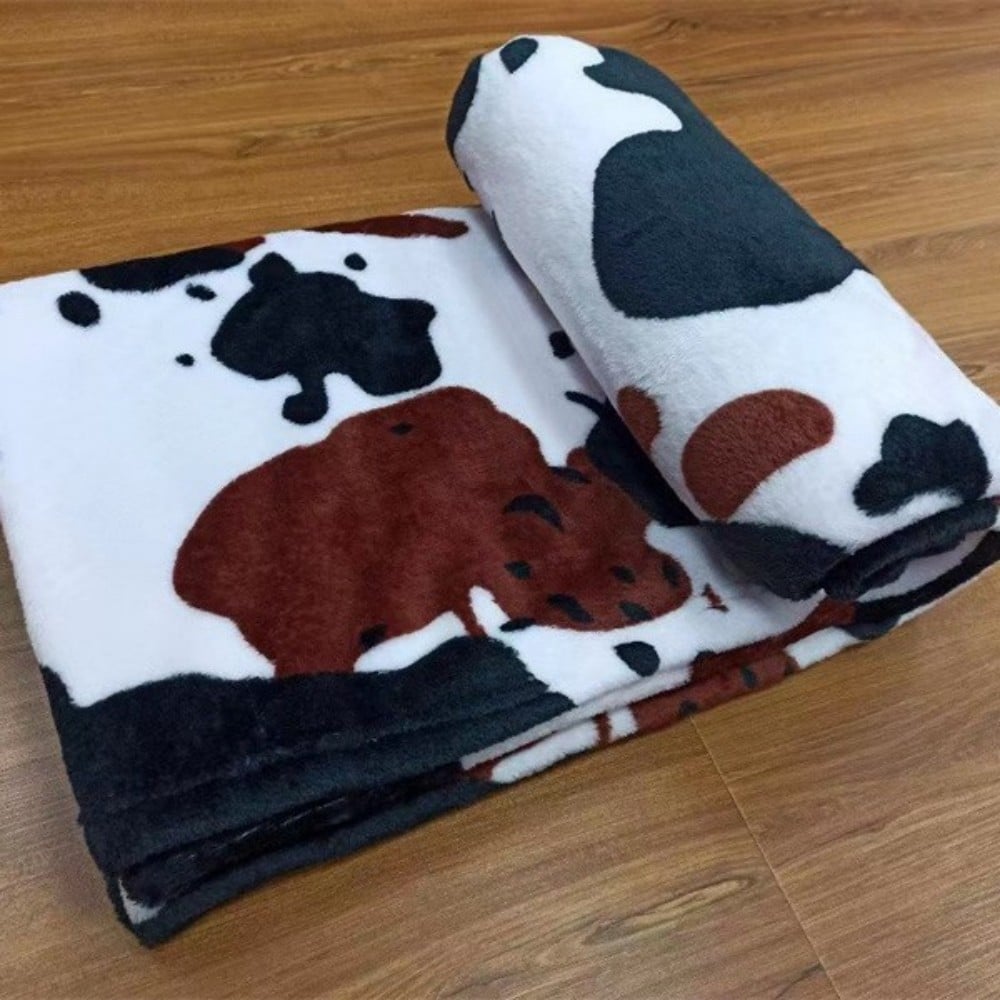 print flannel blanket