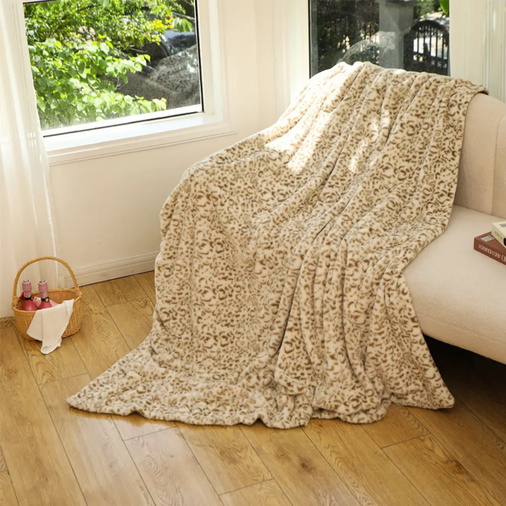 print flannel blanket