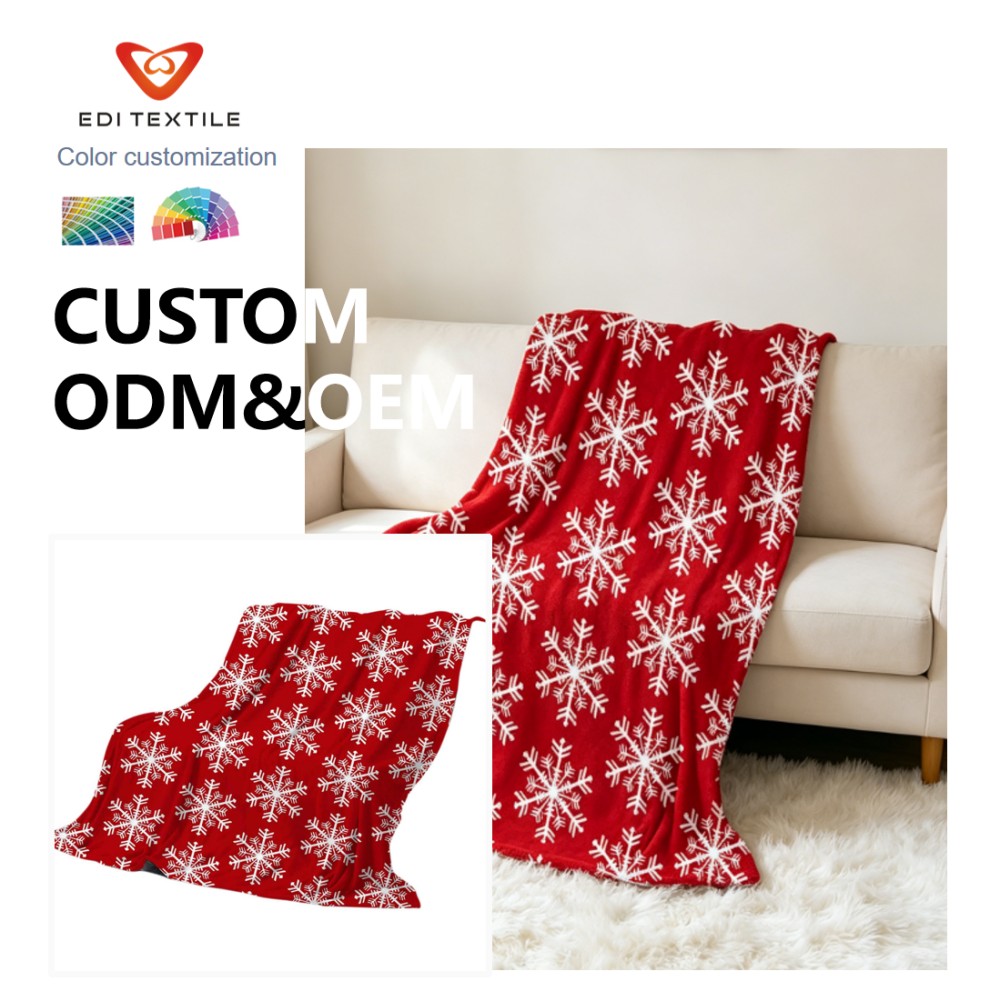 print flannel blanket