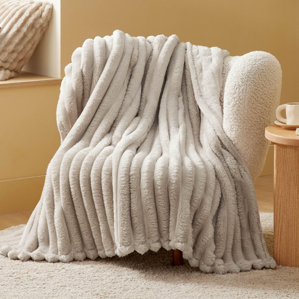 Strip Flannel Blanket