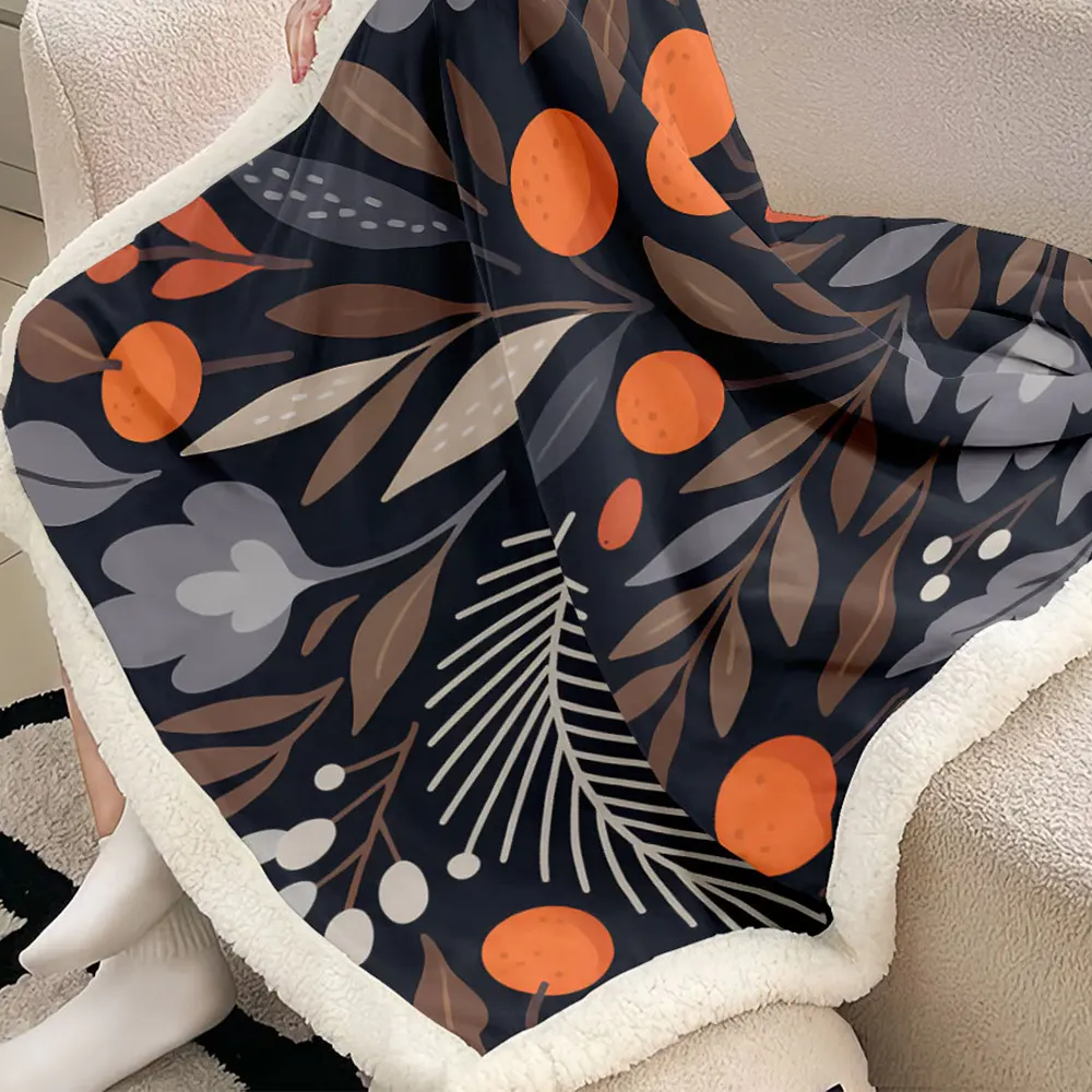double layers flannel blanket