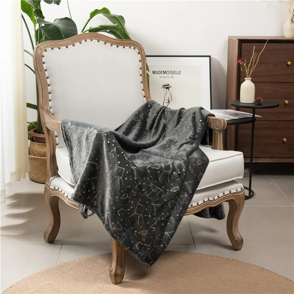 foil flannel blanket