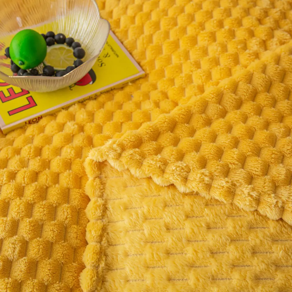 jacquard flannel blanket